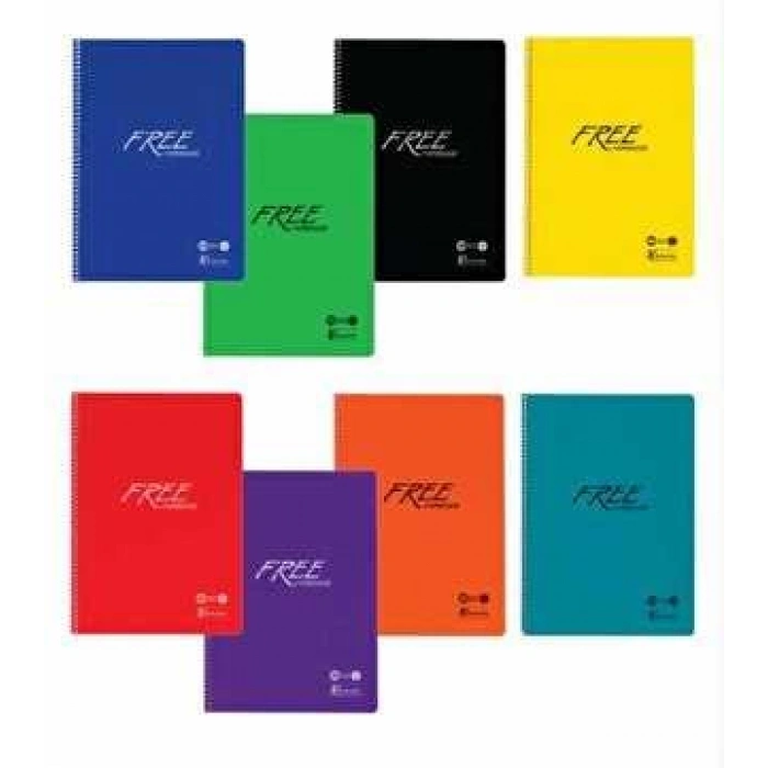 Keskin A6 80 Yp.Çizgi Free Office Yan Spr.Bloknot