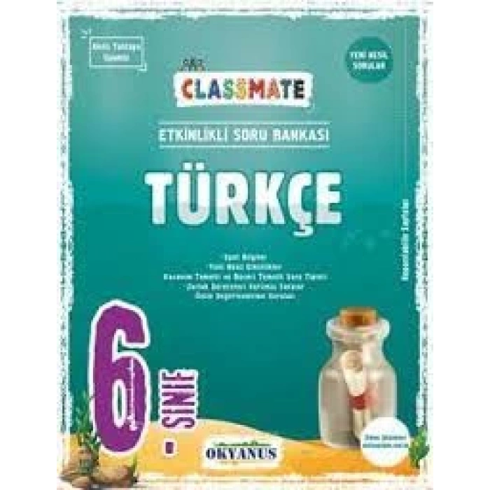6. Sınıf Classmate Türkçe Soru Bankası