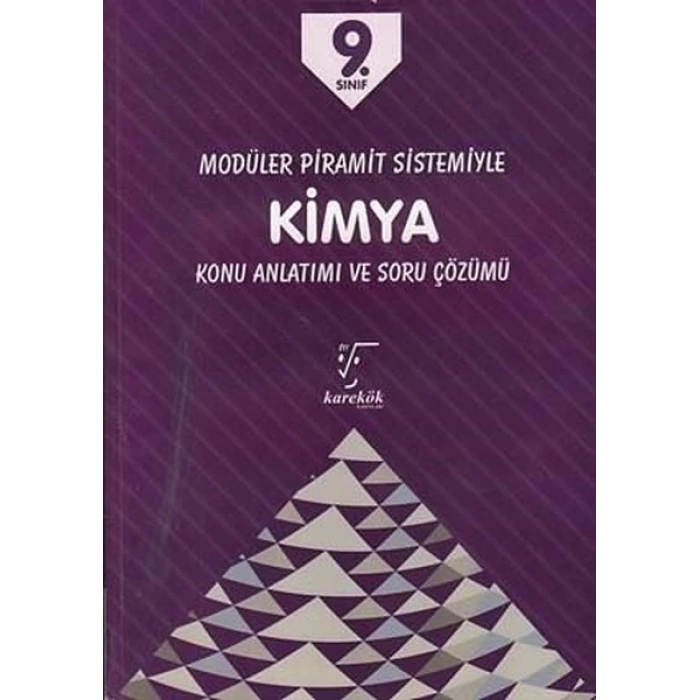 9. Sınıf Modüler Piramit Sistemiyle Kimya Konu Anlatımı ve Soru Çözümü