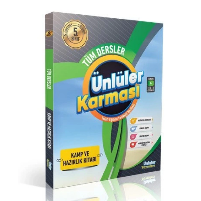 5. Sınıfdan 6. Sınıfa Geçiş Tüm Dersler Kamp ve Hazırlık Kitabı