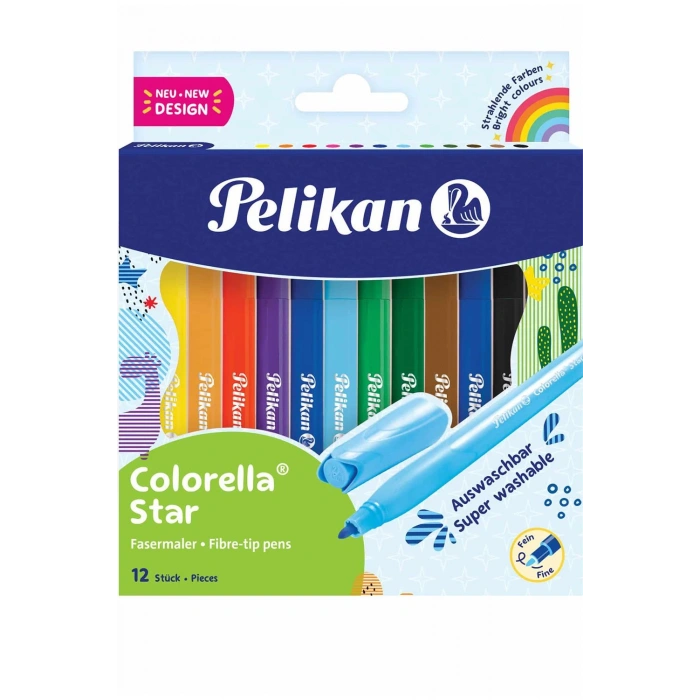 Pelikan Colorella 12li Keçeli Kalem