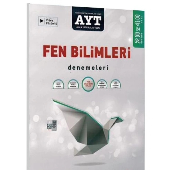 AYT Fen Bilimleri 20 x 40 Denemeleri