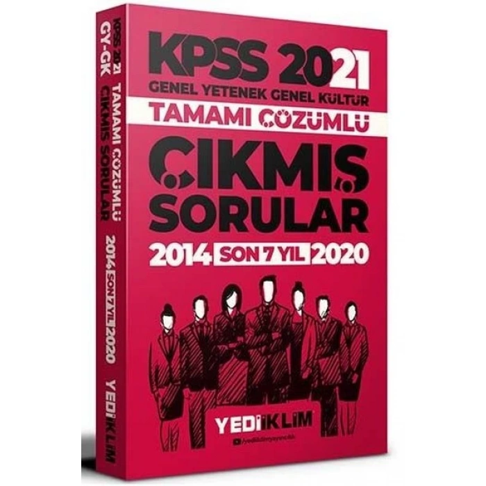2021 KPSS GY - GK Tamamı Çözümlü Son 7 Yıl Çıkmış Sorular