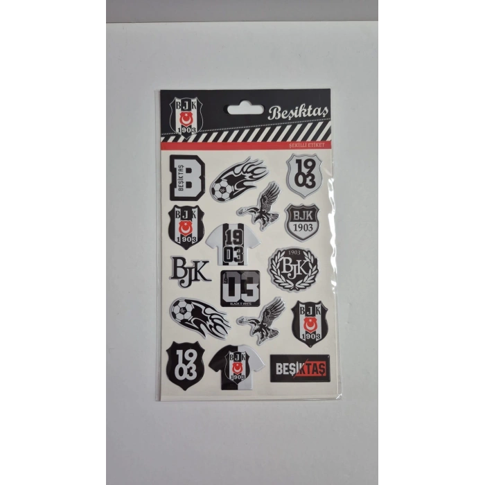 Beşiktaş Şekilli Etiket