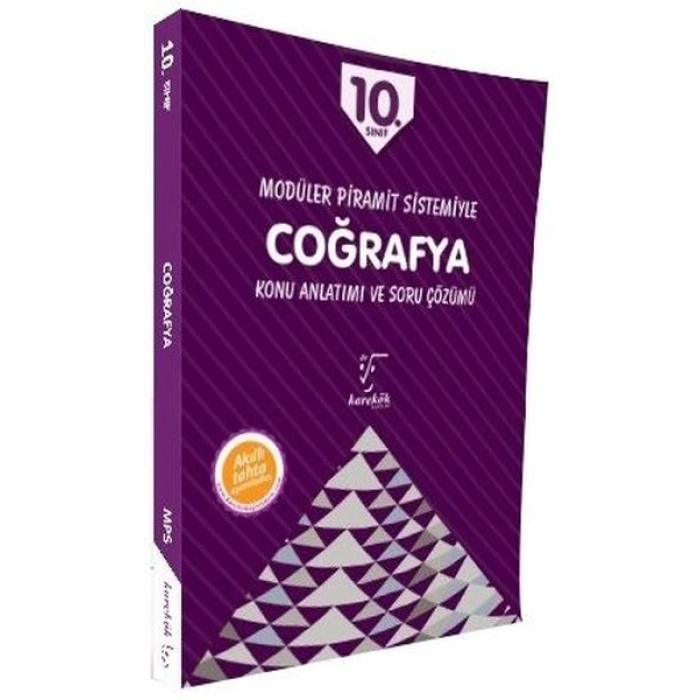 10. Sınıf Modüler Piramit Sistemiyle Coğrafya Konu Anlatımı ve Soru Çözümü