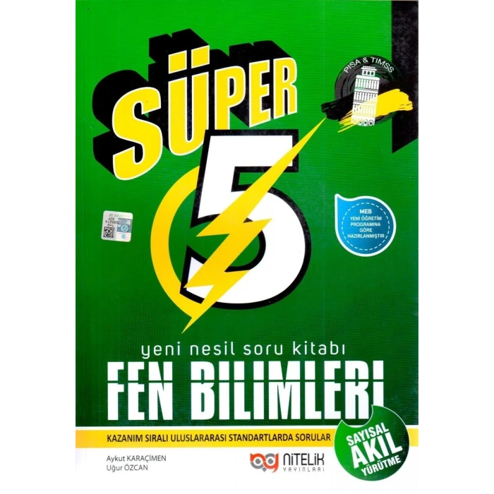 5. Sınıf Fen Bilimleri Süper Yeni Nesil Soru Kitabı