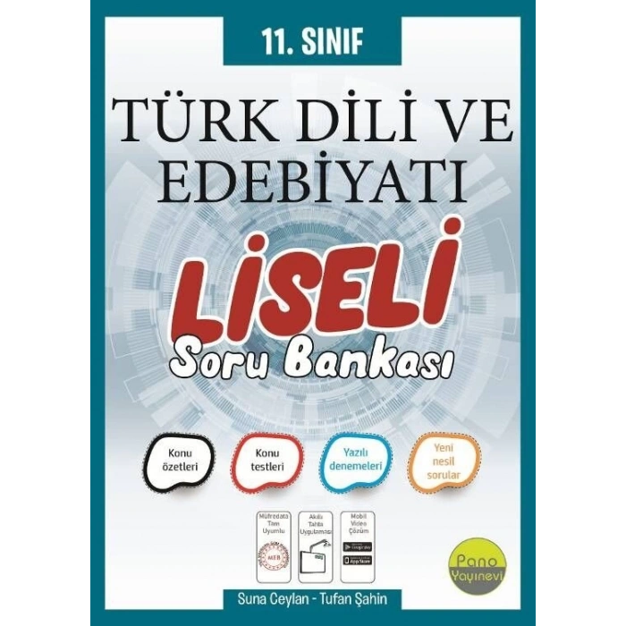 11. Sınıf Türk Dili ve Edebiyatı Liseli Soru Bankası