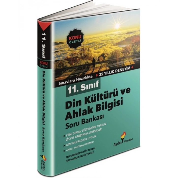 11. Sınıf Din Kültürü ve Ahlak Bilgisi Konu Özetli Soru Bankası