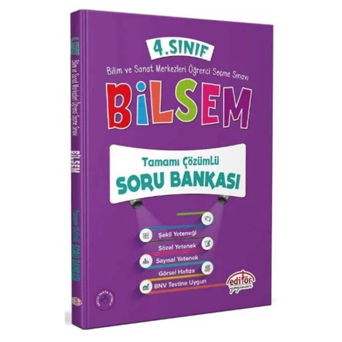 4. Sınıf Bilsem Tamamı Çözümlü Soru Bankası