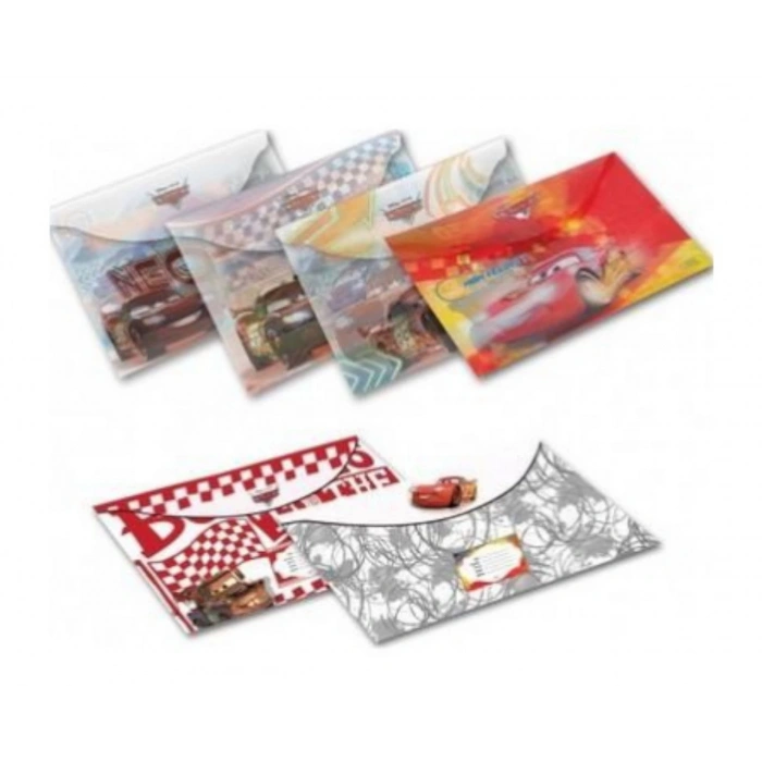 Cars A4 Çıtçıtlı Dosya (Plastik)
