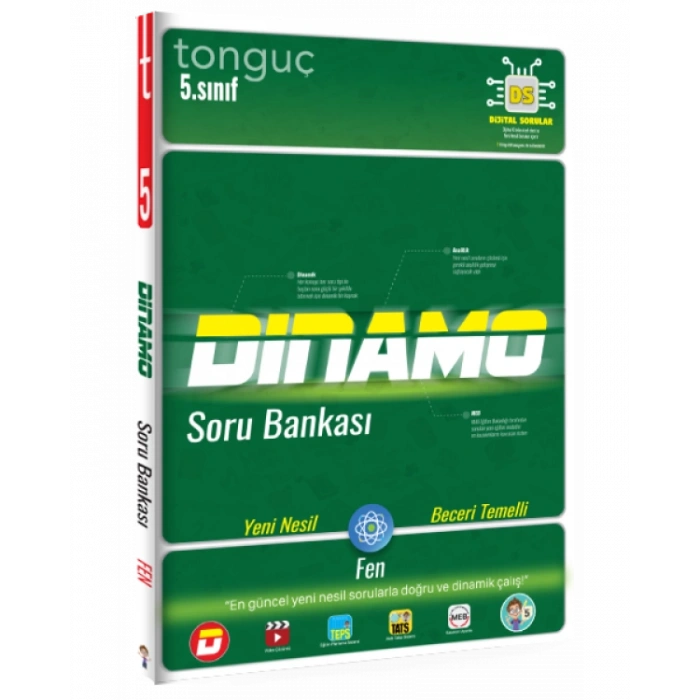 5. Sınıf Fen Bilimleri Dinamo Soru Bankası Kitabı