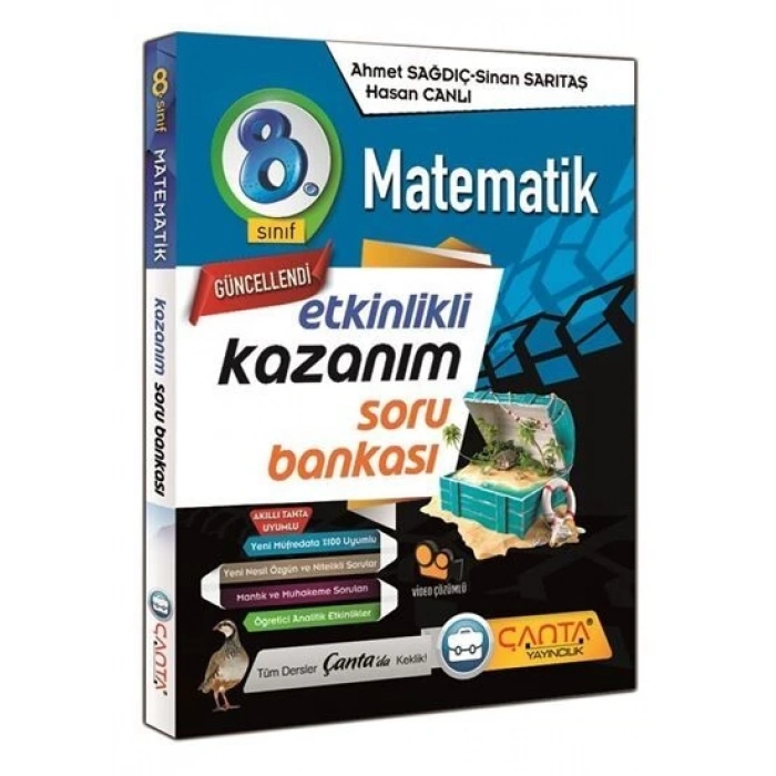 8. Sınıf Matematik Etkinlikli Kazanım Soru Bankası