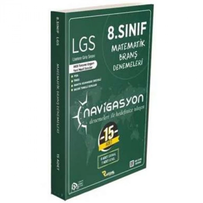 8. Sınıf LGS Matematik Navigasyon Branş 15 li Denemeleri