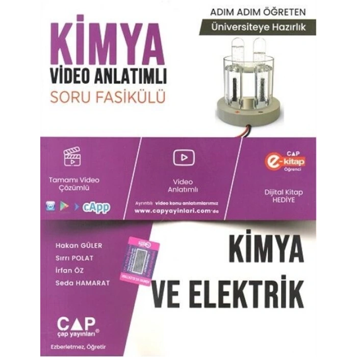 Çap Kimya Kimya ve Elektrik Konu Anlatımlı Soru Bankası