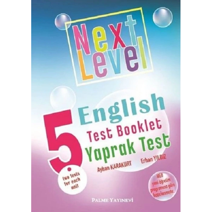 5.Sınıf Englısh Test Booklet Yaprak Test 2019 Next Level
