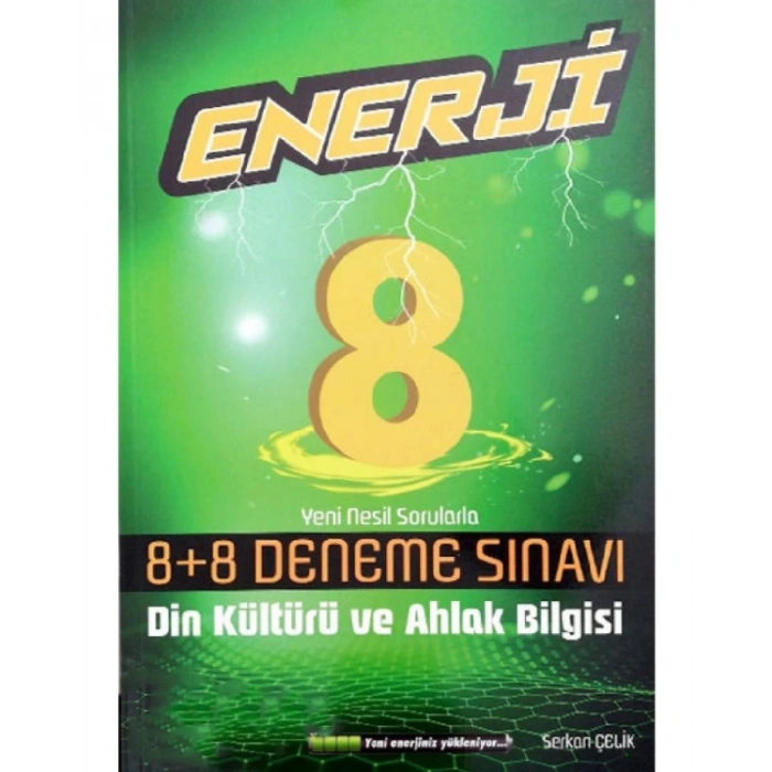 8. Sınıf Din Kültürü ve Ahlak Bilgisi Enerji 8 Artı 8 Deneme Sınavı