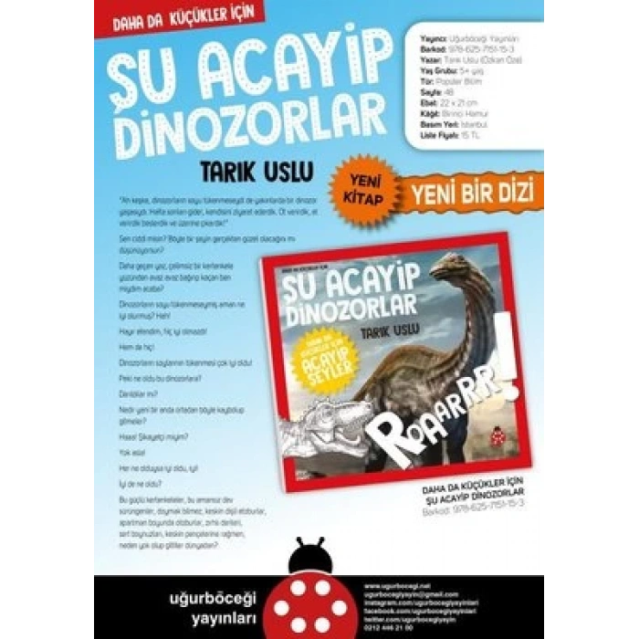 Daha da Küçükler İçin Şu Acayip Dinozorlar