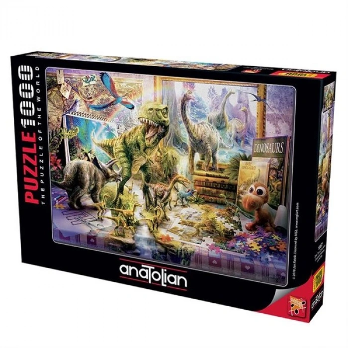 Dinozorlar Sahnede 1000 Parça Puzzle