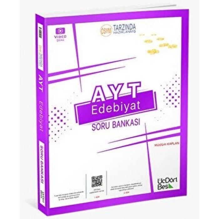 AYT Edebiyat 2021 Model Video Çözümlü Soru Bankası