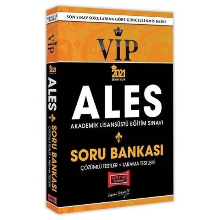 2021 ALES VIP Tamamı Çözümlü Soru Bankası
