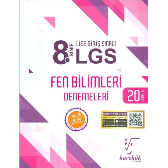 8.Sınıf LGS Fen Bilimleri 20li Deneme