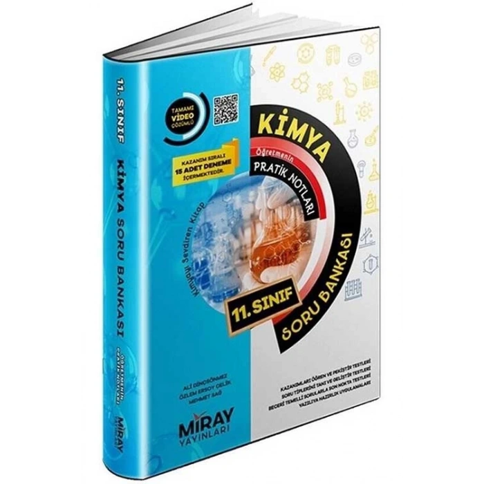 11.Sınıf Kimya Konu Özetli Soru Bankası (Tamamı Video Çözümlü)