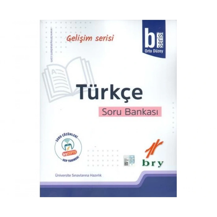 Birey Gelişim Serisi Türkçe B Orta Düzey Video Çözümlü Soru Bankası