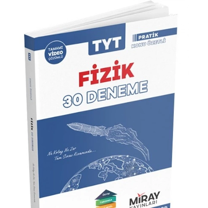 2021 TYT Fizik 30 Deneme Miray Yayınları