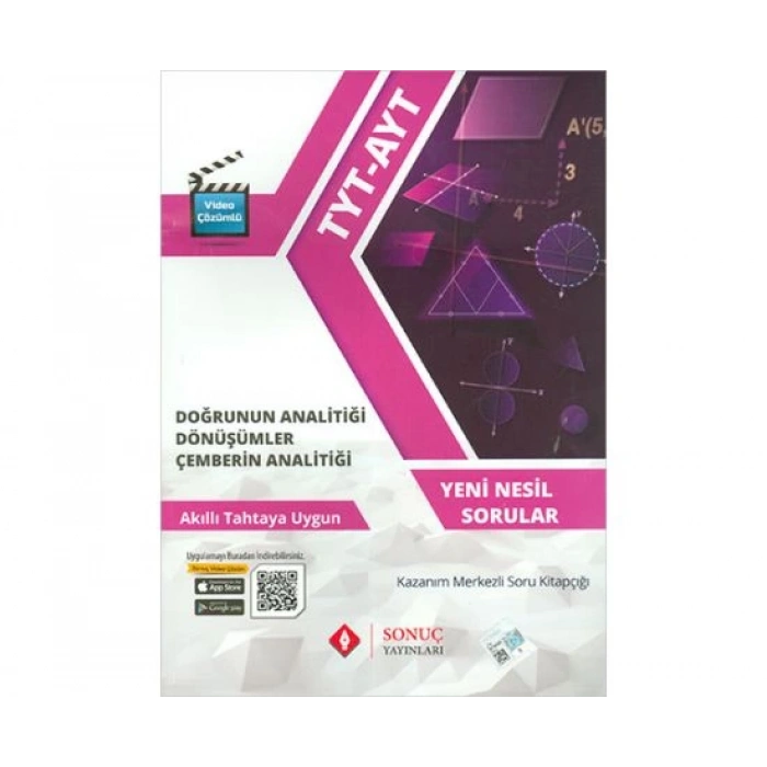 TYT AYT Doğrunun Analitiği Dönüşümler Çemberin Analitiği