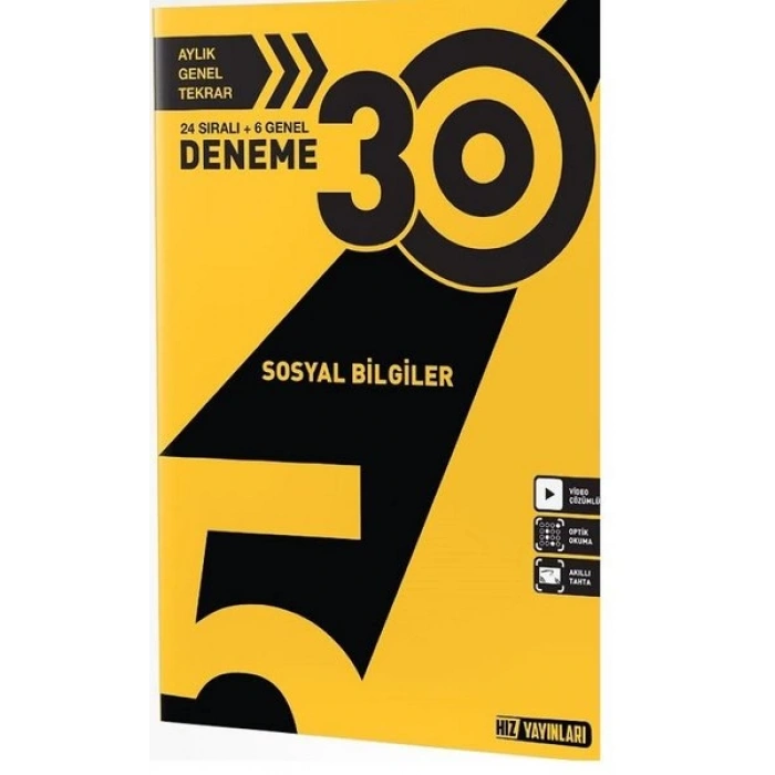 5. Sınıf Sosyal Bilgiler 30lu Deneme