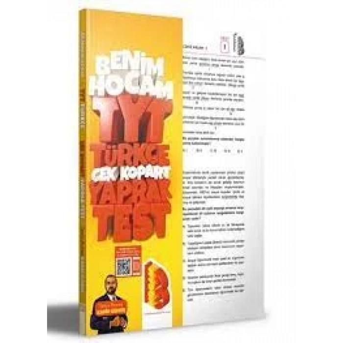 Tyt Türkçe Çek Kopart Yaprak Test - 2023