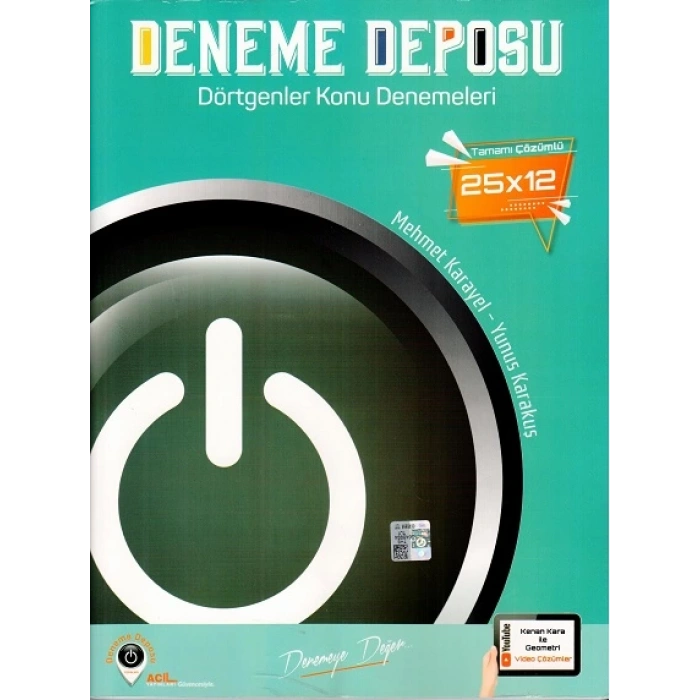 Deneme Deposu Dörtgenler Konu Denemeleri