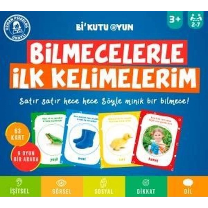 Bilmecelerle İlk Kelimelerim