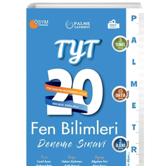 TYT Fen Bilimleri 20 Deneme Sınavı