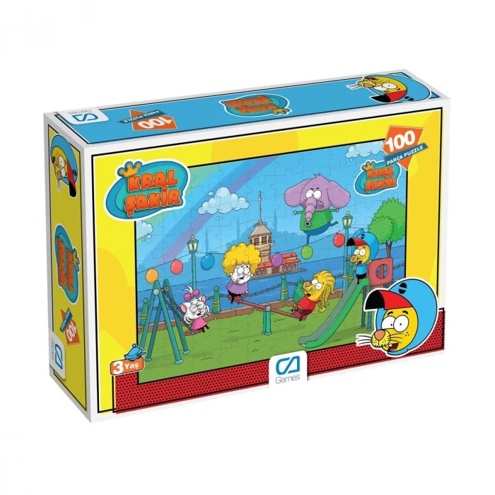 Kral Şakir 100 Parça Puzzle