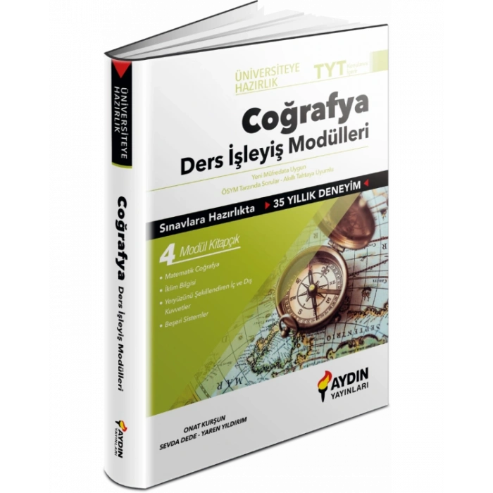 TYT Coğrafya Ders İşleyiş Modülleri Aydın Yayınları