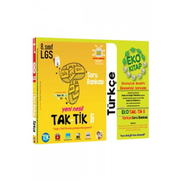 8. Sınıf Türkçe Eko Taktikli Soru Bankası