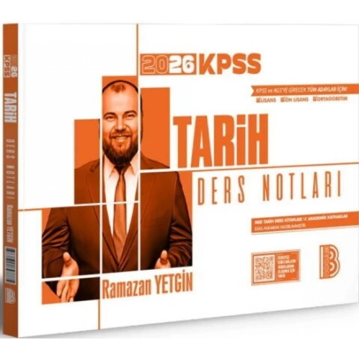 2026 KPSS Tarih Ders Notları