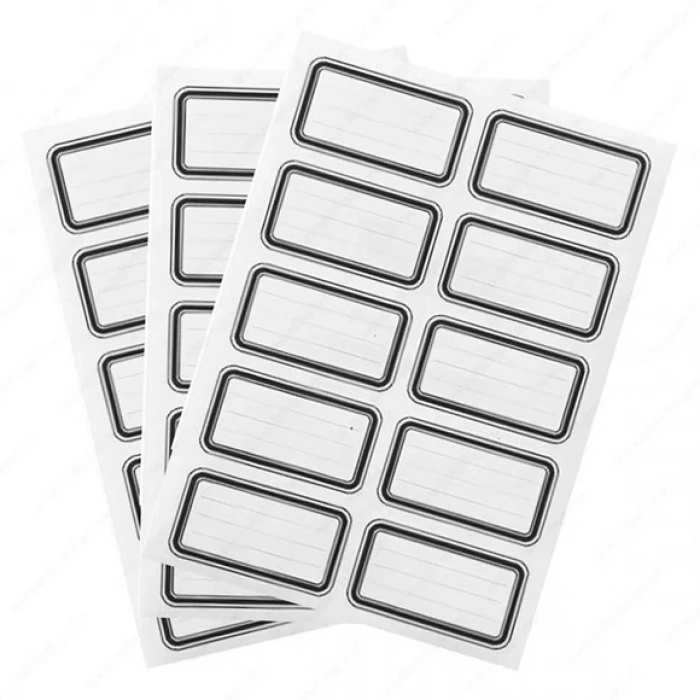 Keskin 3Lü Tek Renk Etiket Siyah