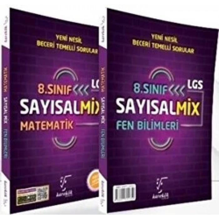 8.Sınıf LGS SayısalMix Matematik ve Fen Bilimleri
