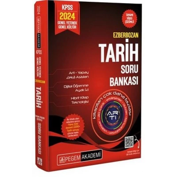 2024 Ezberbozan KPSS Genel Yetenek Genel Kültür Tarih Soru Bankası