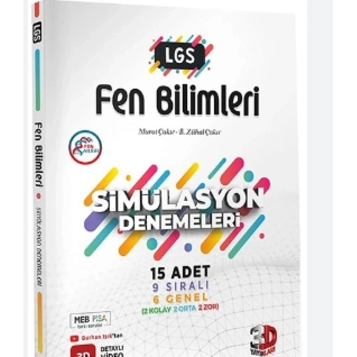 8. Sınıf LGS Simülasyon Fen Bilimleri Denemeleri