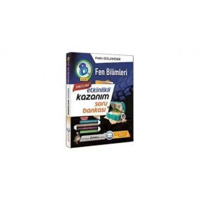 8. Sınıf Fen Bilimleri Etkinlikli Kazanım Soru Bankası