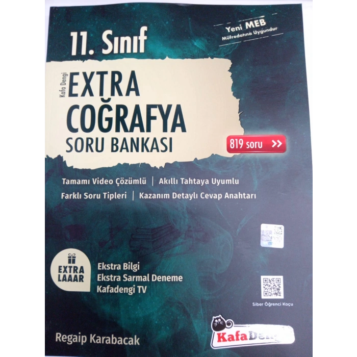 11. Sınıf Extra Coğrafya Soru Bankası