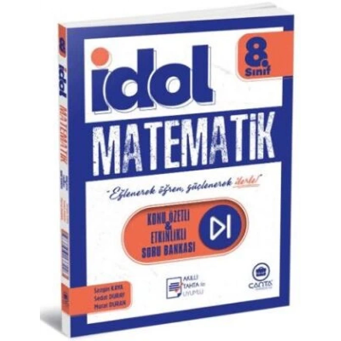 Çanta Yayınları 8. Sınıf İdol Matematik Konu Özetli & Etkinlikli Soru Bankası