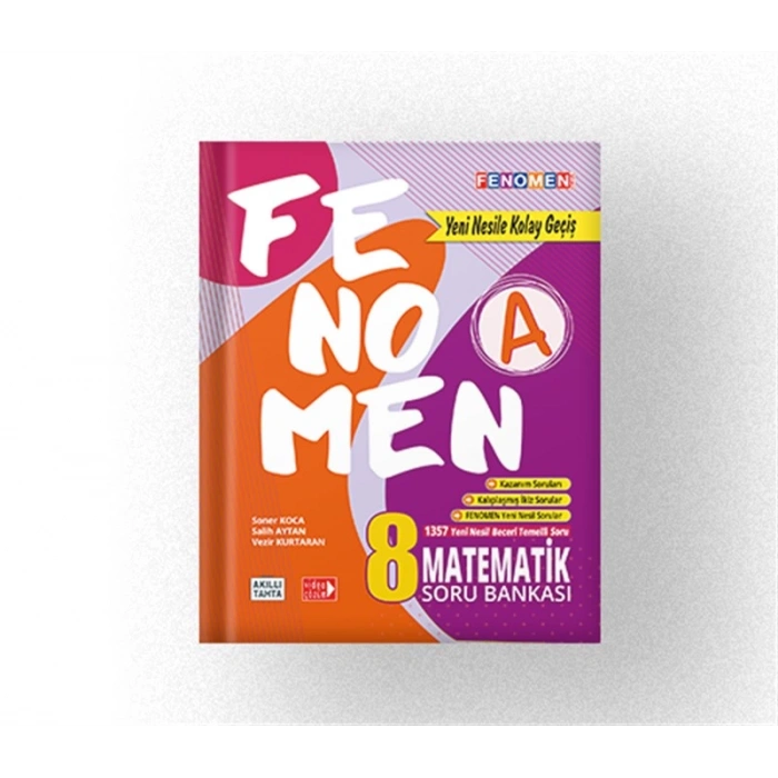 8. Sınıf FENOMEN Matematik A Soru Bankası