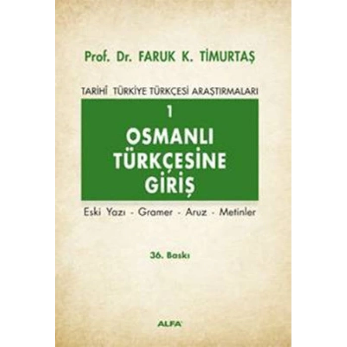 Osmanlı Türkçesine Giriş 1