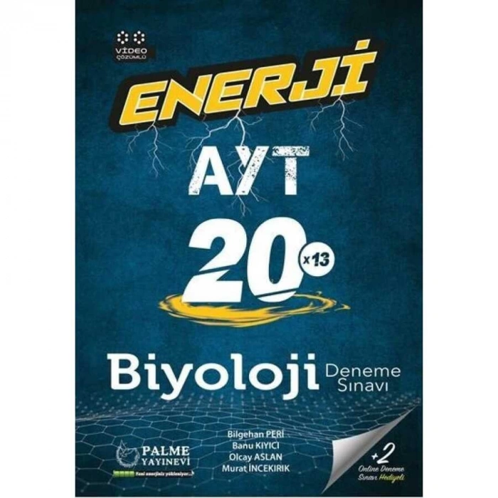 2022 Enerji AYT Biyoloji 20 Deneme