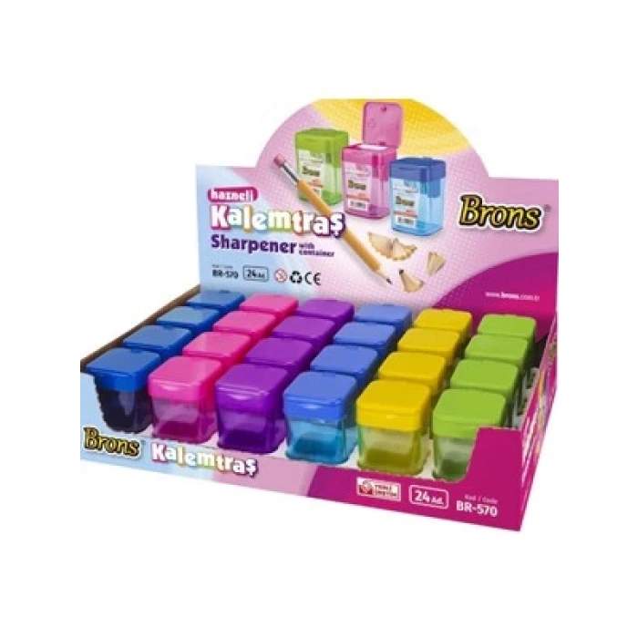 Brons Çiftli Kalemtraş