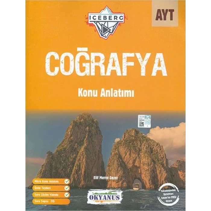 AYT Iceberg Coğrafya Konu Anlatımlı
